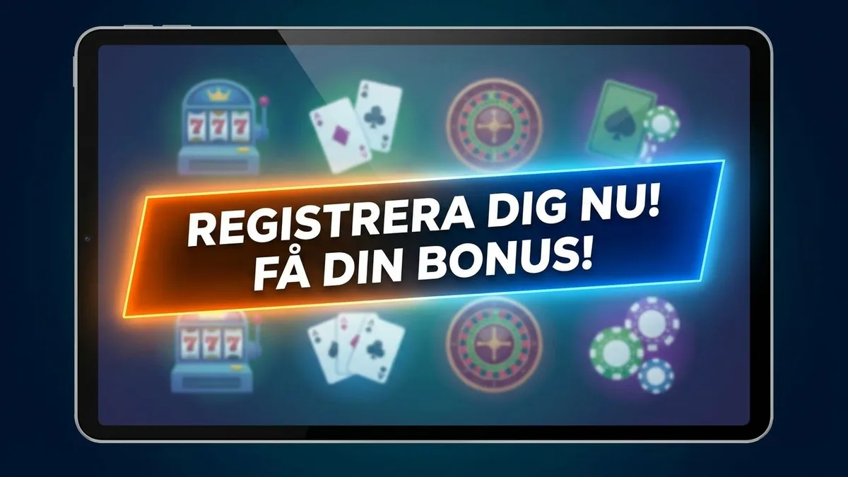 Registrera med bonus